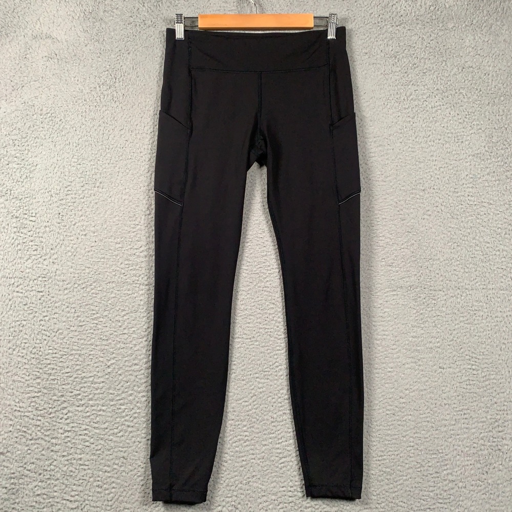 Lululemon Speed Up Tight Women 8 Black Full-On Luxtreme Pockets Running Leggings